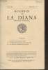 Bulletin de La Diana Tome XLIX, n°1- Année 1985-Sommaire: Excursion du 1er septembre 1984- Assemblée trimestrielle du 17 novembre 1984- Une collection ...