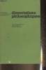 Dissertations philosophiques 6ème série 1957-1962- Tome II: l'action. Fulquié Paul, Macé Auguste