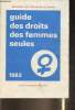 Guide des droits des Femmes sueles 1983. Ministère des Droits de la Femme