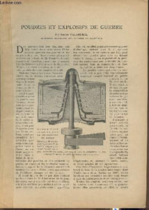 Poudres et explosifs de guerre