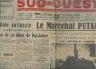 Sud Ouest n°2148-7e année- Mardi 24 Juillet 1951-Sommaire: Le Maréchal Pétain est mort- L'Assemblé national fixera aujourd'hui l'orientation zde ce ...