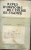 Revue d'Histoire de l'Eglis de France Tome LXVI- n°177- Juillet-Décembre 1980. Pietri Ch., Dinet D., Secondy L.