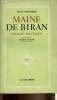 Maine de Biran. Homme politique.. Lassaigne Jean