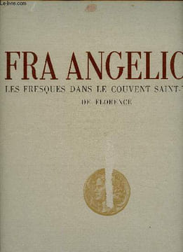 "Fra Angelico. Les fresques dans le couvent Saint-Marc de Florence. 32 planches de la collection Silvana : Saint-François, détail grandeur nature de ...