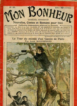 Mon Bonheur n°21 : Le tour du monde d'un gamin de Paris (Louis Boussenard). Ali-Baba ou les quarante voleurs, Les Milles et une nuits - Tom Pitt, le ...