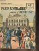 "Paris bombardé par les ""Berthas"" (Collection ""Patrie"", n°95)". Vuillaume Maxime