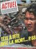 Actuel n°64, février : Tête à tête avec la mort. Action : Greenpeace déclare la guerre au Japon, par Patrice van Eersel - Grande aventures : tête à ...