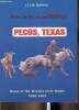 West of the Pecos Rodeo. 113th Edition. West of the Pecos