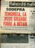 Fraternité Matin n°5574, 19 mai 1983 : Sodepra : Tengrela, la plus grande foire à bétail, par Sangho - Quinzaine de la presse francophone au CCF : ...