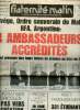 Fraternité Matin n°5575, 20 mai 1983 : Norvège, Ordre souverain de Malte, RFA, Argentine : 4 ambassadeurs accrédités. Agriculture : favoriser la ...