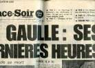 France-Soir, 12 novembre 1970 : De Gaulle : ses dernières heures. L'émotion du monde, par Alain Manevy - Un hélicoptère anti-incendies, par Charles ...