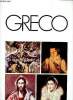 Grands peintres Greco : Le Redempteur - La Dame à l'hermine - Jeune homme soufflant sur un tison - L'enterrement du comte d'Orgaz. Grands peintres
