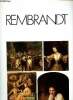 Grands peintres Rembrandt : Fillette à sa fenêtre - Un concert - Lucrèce - Le ronde de nuit. Grands peintres