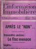 L'Information Immobilière n°10, mai 1969 : Régions : Décentralisation et déconcentration, par François Dormans - Etude : Le domaine public maritime, ...