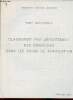 Tarif automobile. Classement par département des communes dans les zones de tarification, juillet 1971. Groupement Technique Accidents