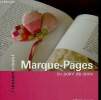 "Marque-pages au point de croix (Collection ""L'instant créatif"")". Auguste Catherine, Baudron Odile