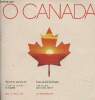 O Canada. Hymne national, version instrumentale et chantée. Disque vinyle 45 tours. Gouvernement du Canada