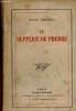 "Le supplice de Phèdre. 5e édition (Collection ""La Nouvelle Revue française"")". Deberly Henri