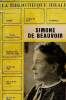 "Simone de Beauvoir (Collection ""La bibliothèque idéale"")". Julienne-Caffié Serge