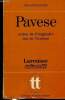 "Pavese, prison de l'imaginaire, lieu de l'écriture (Collection ""Thèmes et textes, université"")". Renard Philippe