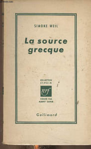 "La source grecque (Collection ""Espoir"")"