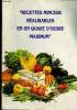 Recettes minceur réalisables en un quart d'heure maximum. Inconnu