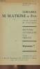 Catalogue n°283, mai-juin 1970 : Histoire littéraire de la France, Renaissance. Livres anciens et d'occasion. Slatkine M. & Fils