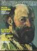 Grands Peintres : Cézanne. Revue n°6 et portfolio comprenant 4 planches couleur : Les joueurs de cartes - Madame Cézanne dans un fauteuil rouge - ...