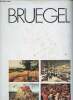 Grands Peintres : Bruegel. Portfolio comprenant 4 planches couleur :La Tour de Babel - La moisson - Les chasseurs dans la neige - La danse de la ...