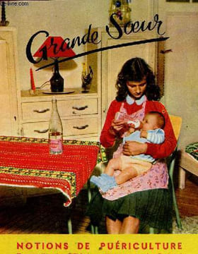 Grande soeur. Notions de puériculture. Reval André