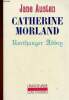 "Catherine Morland. Northanger Abbey (Collection ""L'Imaginaire"", n°57)". Austen Jane