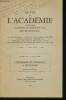 Extraits des Actes de l'Académie Nationale des Sciences, Belles-Lettres et Arts de Bordeaux. 4e série, tome XXIV, 1969, séance du 1er juillet 1969 : ...