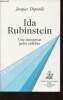 "Ida Rubinstein. Une inconnue jadis célèbre (Collection ""Dimension"", n°5) + envoi d'auteur". Depaulis Jacques