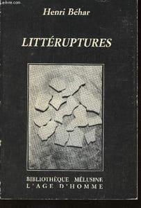 "Littéruptures (Collection ""Bibliothèque Mélusine"")"