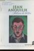 Jean Anouilh. Artisan du théâtre. Anouilh et la Tragédie Grecque, par Charles Mazouer + envoi d'auteur. Le Corre Elisabeth, Barut Benoît
