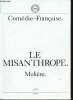Comédie française, n°175, avril 1989 : Molière : Le Misanthrope. L'incurable, par Antoine Vitez - Molière et Le Misanthrope, par René Jasinski et ...