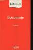 "Economie (Collection ""Lexique""). 5e &eacute;dition". Silem Ahmed, Albertini Jean-Marie