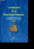 Constitution de la République française. Texte intégral. Mélin-Saucramanien Ferdinand