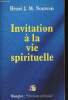 "Invitation à la vie spirituelle (Collection ""Horizons spirituels"")". Nouwen Henri J. M.