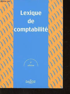 Lexique de comptabilité. 5e édition