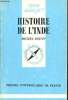 "Histoire de l'Inde (Collection ""Que sais-je ?"", n°489)". Boivin Michel