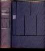 Oeuvres romanesques : L'Enfant chargé de chaînes - La Robe prétexte - La Chair et le Sang - Le Visiteur nocturne - etc. Tome I (1 volume). Mauriac ...