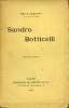 Sandro Botticelli 2è édition. Gebhart Emile