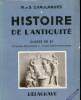 Histoire de l'Antiquité Classe de 6è. Chaulanges M. et S.