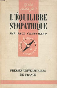 L'équilibre sympathique Collection Que sais-je? N° 565