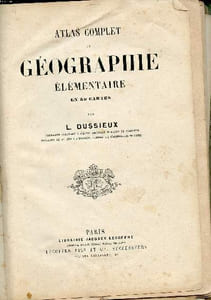Atlas complet de géographie élémentaire en 59 cartes N°12