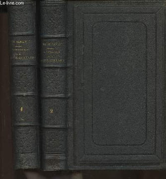 La vie politique de M. Royer-Collard, ses discours et ses écrits- Tomes I et II (2 volumes). De Barante
