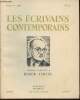 Les écrovains contemporains n°24- Juillet 1956-Sommaire: Roger Vergel par Romain Rolland- Eté Indien. Rolland Romain, Collectif