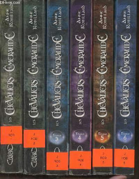 Les chevaliers d'Emeraudes Tomes I à XII (en 12 volumes)Tome I:Le feu dans le ciel- Tome II: Les dragons de l'Empereur noir- Tome III:Piège au Royaume ...