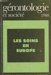 Gérontologie et société n°47- Décembre 1998-Janvier 1989- Les soins en Europe-Sommaire: Soigner ou prendre soin ? par Paul Paillat- L'étude comparative des systèmes de soins et aides aux personnes âgées. Age Care Research Europe par Jean-Claude Henrard-